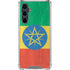Ethiopia Flag Distressed Galaxy S23 FE Clear Case